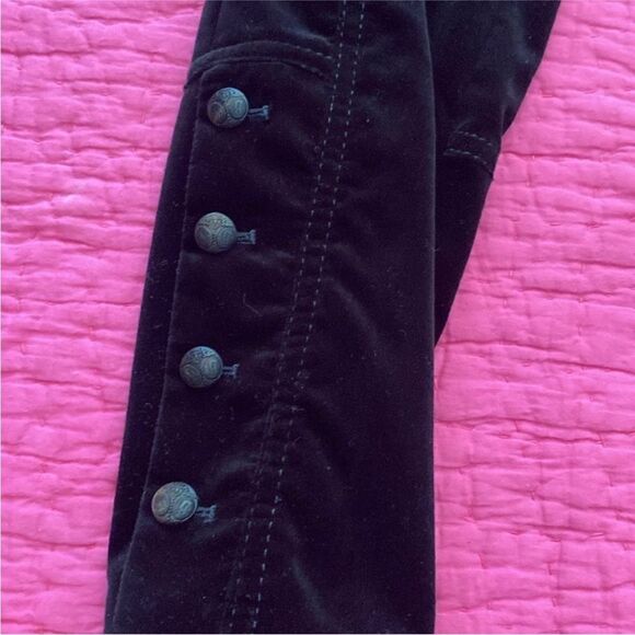 Gucci Women's Black velvet Pants, M - Picture 4 of 12